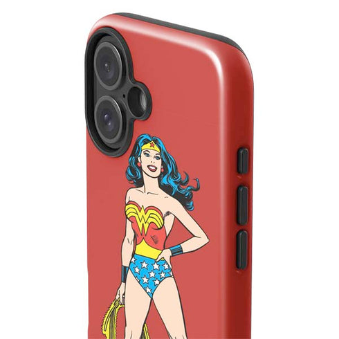 DC Comics Wonder Woman Portrait iPhone 16 Plus Impact Case